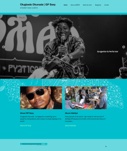 Olugbade Okunade GP Saxy Afrobeat band Alárìíyá